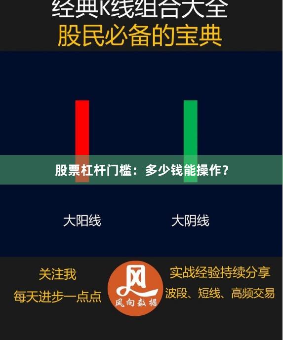 股票杠杆门槛:多少钱能操作?